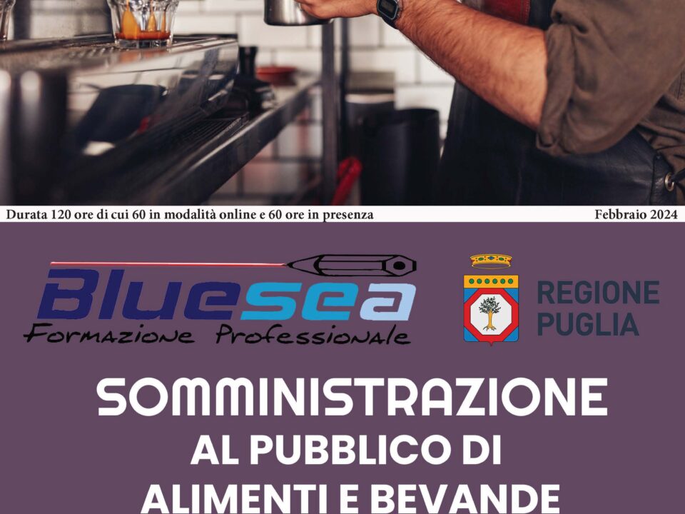 Somministrazione al Pubblico di Alimenti e Bevande